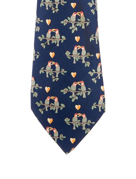 hermes toucan tie|hermes silk ties men.